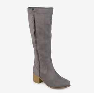 Journee Collection Knee High Suede Boots